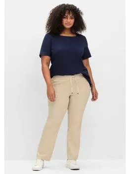 Джинсы sheego, песочный