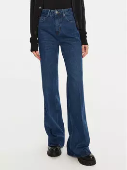 Джинсы широкие Ami Paris, синий