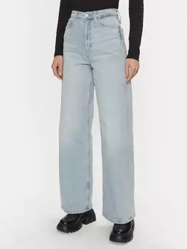 Джинсы широкие Calvin Klein, синий