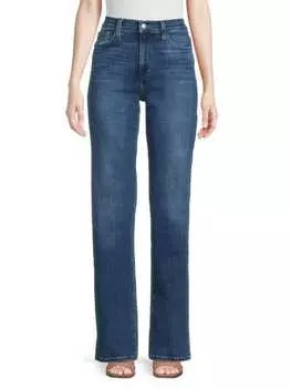 Джинсы Широкие Joe's Jeans Renee с высокой посадкой, синий