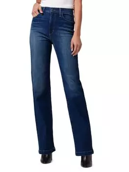 Джинсы Широкие Joe's Jeans с высокой посадкой, синий