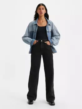 Джинсы широкие Levi's, черный