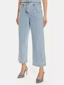 Джинсы широкие Morgan, синий