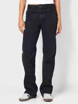 Джинсы широкие Noisy May, черный