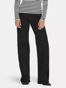 Джинсы широкие Only, черный