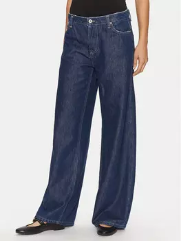 Джинсы широкие Please, синий