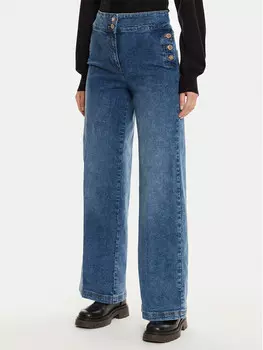 Джинсы широкие Silvian Heach, синий