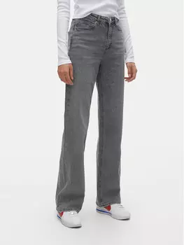 Джинсы широкие Vero Moda, серый