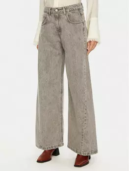 Джинсы широкие Vicolo, серый