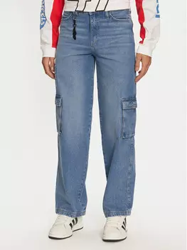 Джинсы широкие Wrangler, синий