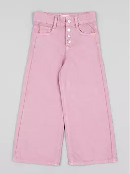Джинсы широкие Zippy, розовый