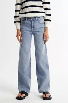 Джинсы широкого кроя Abercrombie & Fitch, синий