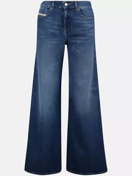 Джинсы широкого кроя Diesel 1978 D-Akemi, синий