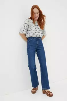 Джинсы широкого кроя Fatface Elise Fat Face, синий