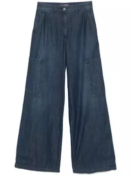 Джинсы широкого кроя Lorena Antoniazzi, синий