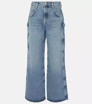Джинсы широкого кроя magda Agolde, синий