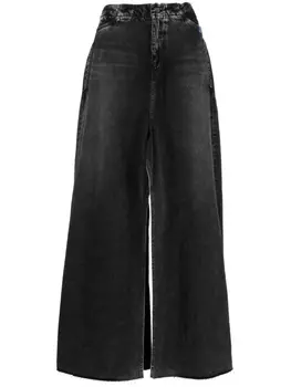 Джинсы широкого кроя Maison Mihara Yasuhiro, черный