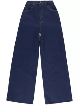 Джинсы широкого кроя MOTHER, синий
