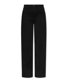 Джинсы широкого кроя Rag & Bone, черный