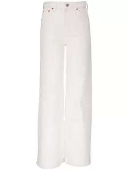 Джинсы широкого кроя с завышенной талией Citizens of Humanity, бежевый