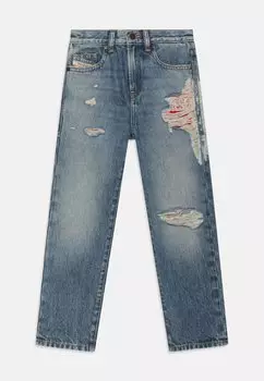 Джинсы-сигареты 2020 D-Viker-J Unisex Diesel, цвет blue denim