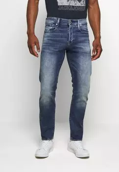 Джинсы-сигареты 3301 STRAIGHT TAPERED G-Star, винтажный лазурный
