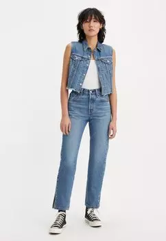 Джинсы-сигареты 501 Crop Levi's, цвет treat yourself