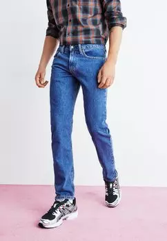 Джинсы-сигареты 502 Taper Hi Ball Levi's, цвет blue comet base