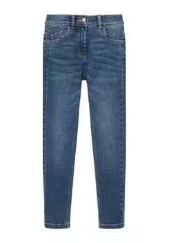 Джинсы-сигареты Basic TOM TAILOR, цвет blue denim