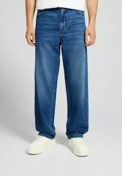 Джинсы-сигареты Bershka, темно-синие