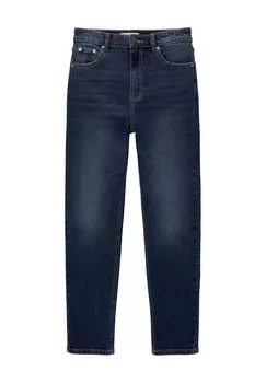 Джинсы-сигареты COMFORT PULL&BEAR, темно-синий