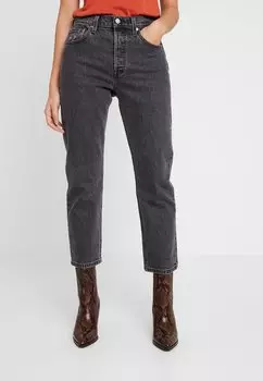 Джинсы-сигареты цвета кабо выцветания Levi's