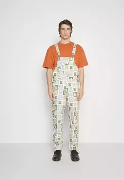 Джинсы-сигареты цвета слоновой кости Kaotiko