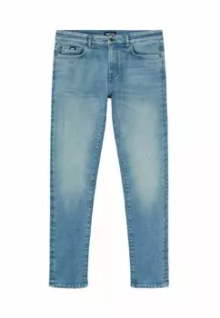 Джинсы-сигареты GAS, синие