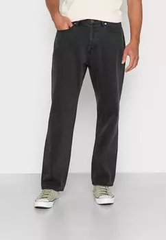 Джинсы-сигареты HARDWORK Obey Clothing, выцветший черный