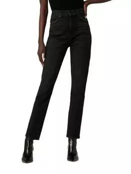 Джинсы-сигареты Harlow со сверхвысокой посадкой Hudson, черный