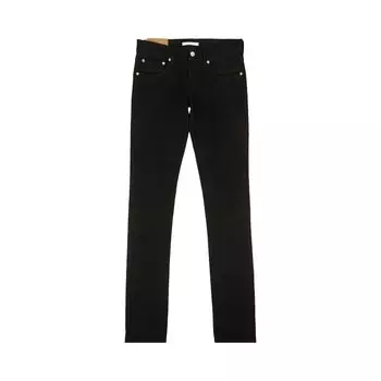 Джинсы-сигареты Helmut Lang Femme Lo, черные