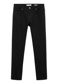 Джинсы-сигареты Jan Mango, черный деним