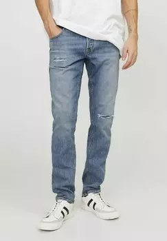 Джинсы-сигареты Jjiglenn Jjcole Jack & Jones, цвет blue denim
