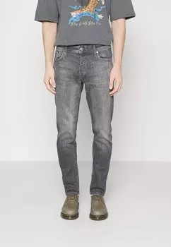 Джинсы-сигареты JJIMIKE JJORIGINAL Jack & Jones, черный деним