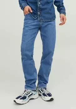 Джинсы-сигареты JJIMIKE JJORIIGINAL AM 385 NOOS Jack & Jones, синий деним