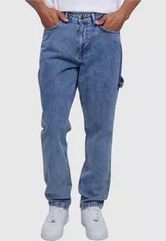 Джинсы-сигареты KMI-PL043-091-10 KK RETRO WORKWEAR Karl Kani, винтажный средний синий