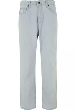 Джинсы-сигареты KMI-PL051-090-12 KK SMALL SIGNATURE BAGGY Karl Kani, выбеленный синий