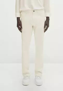 Джинсы-сигареты Massimo Dutti, белые