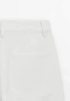 Джинсы-сигареты Massimo Dutti, белые