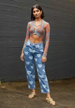 Джинсы-сигареты Neon & Nylon