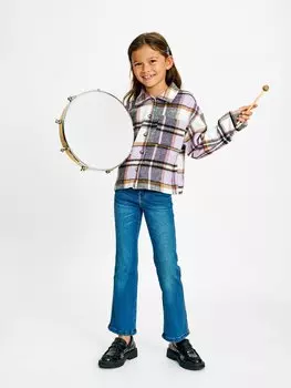 Джинсы-сигареты Nkfpolly Name it, цвет blue denim