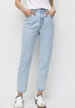 Джинсы-сигареты PULL&BEAR, синий