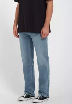 Джинсы-сигареты SOLVER Volcom, индиго Old Town