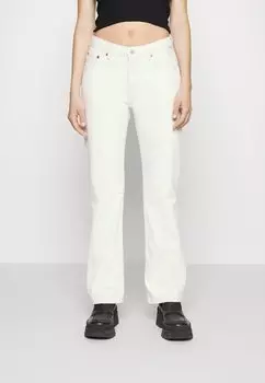 Джинсы-сигареты Weekday, белый